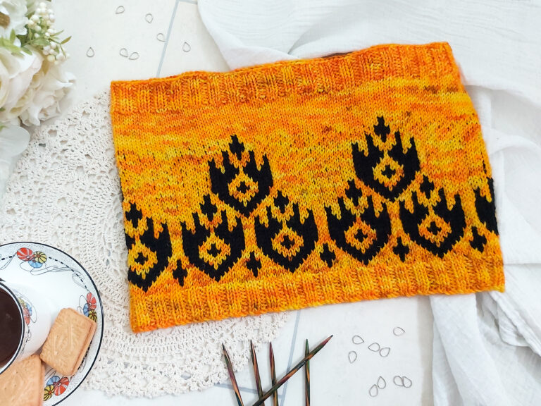 Find your Flame: Introducing the Hearth Cowl Pattern!
